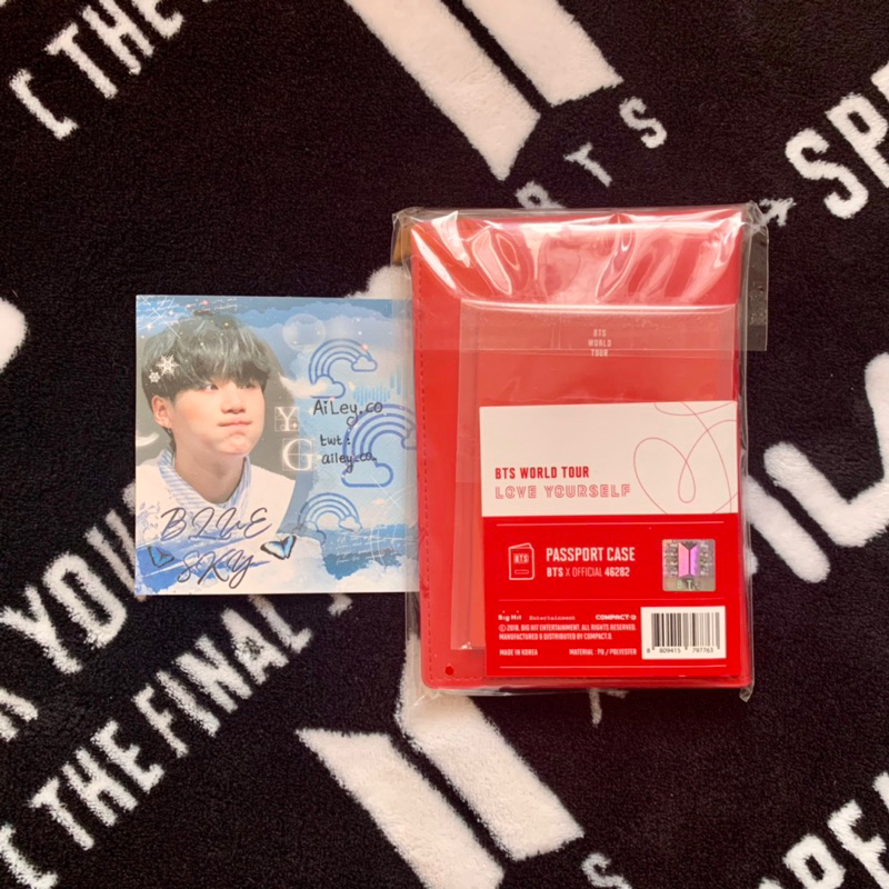 BTS love yourself japan tour passport case fullset