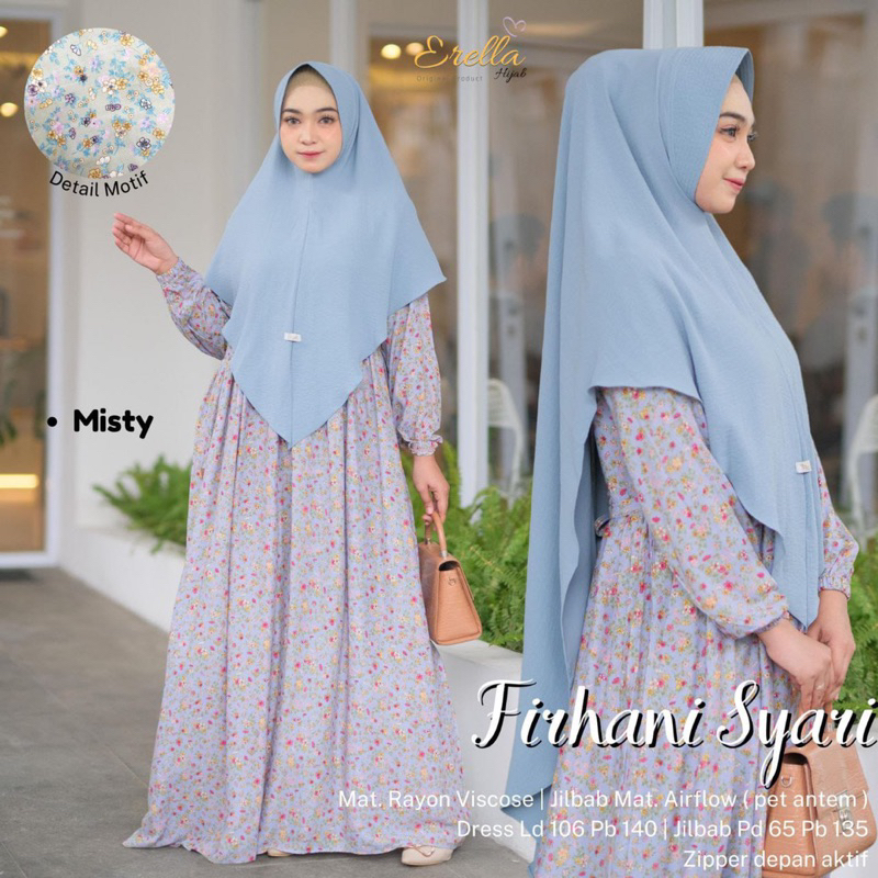 FIRHANI GAMIS ONESET BY ERELLA HIJAB