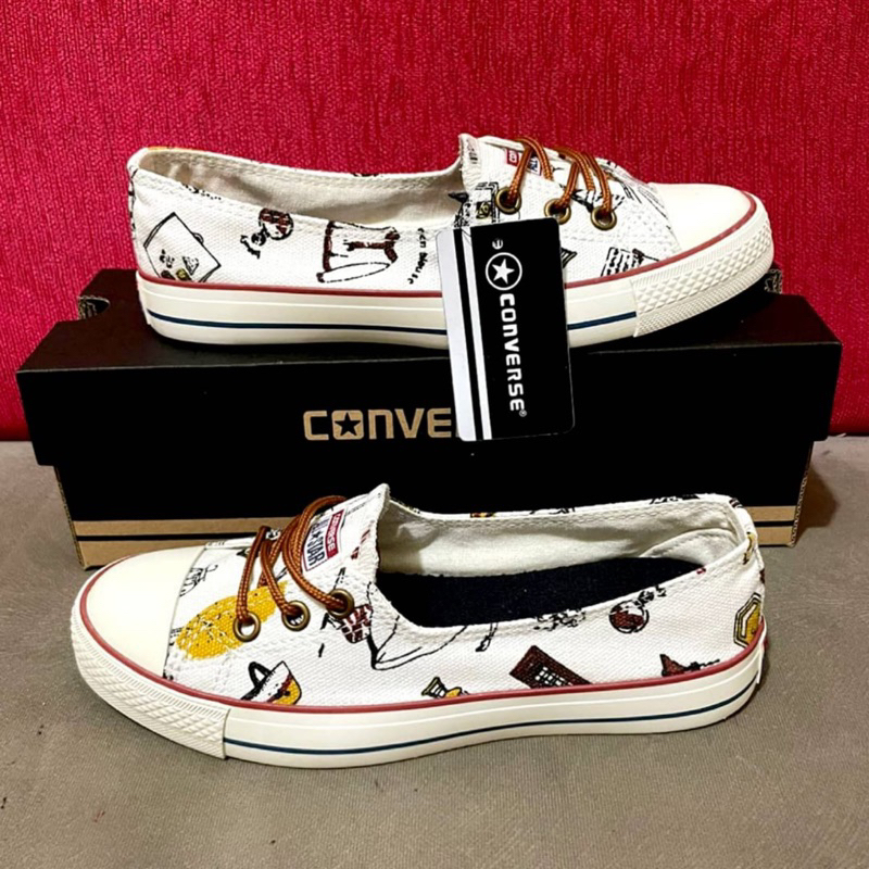 sneakers sepatu motiv wanita pre bok