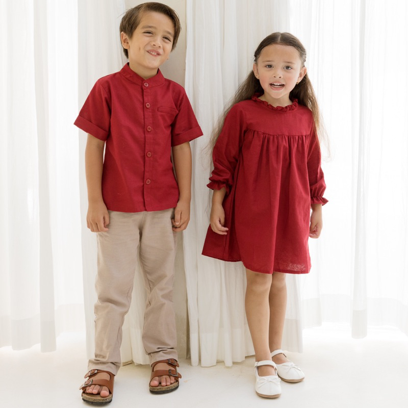 BUTTERNUT - MARISSA DRESS | Dress Lebaran Anak Perempuan