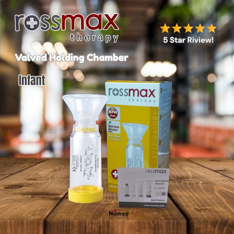 Rossmax Aerospacer AS175 Infant - Bayi / Aerochamber Rossmax AS-175 / Aero Spacer Aero Chamber