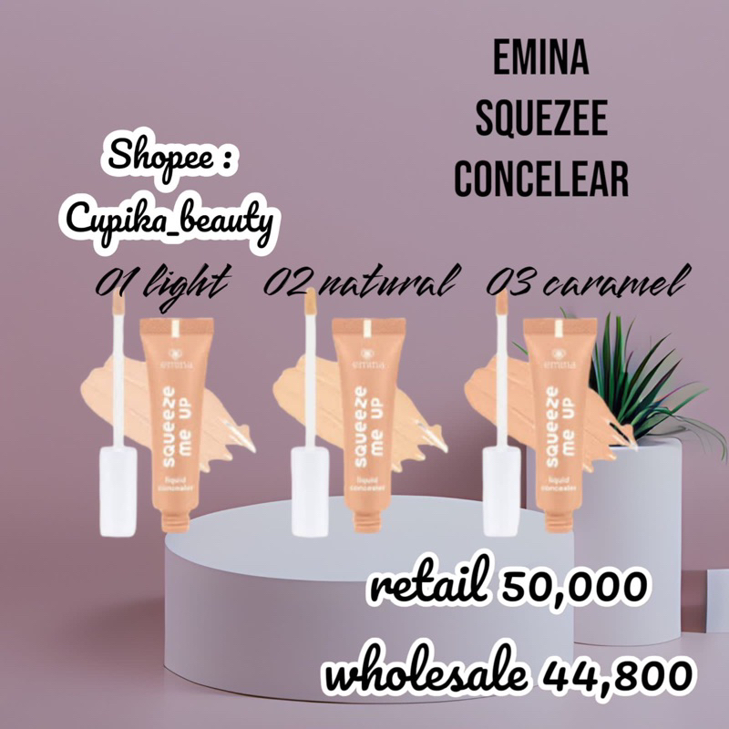 [ka] emina squeeze me up liquid concelear -- concealer wajah emina squeeze me up