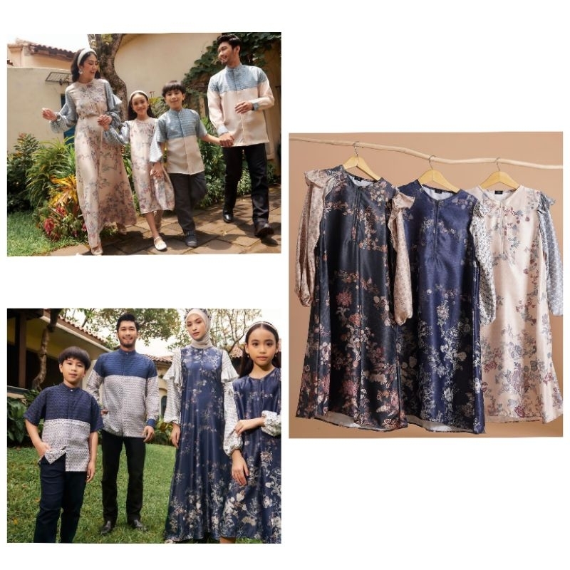 Aruna Series Signature Raya Collection |Amara Dress Kids| Keenan Koko Kids| Amara Dress| Keenan Koko