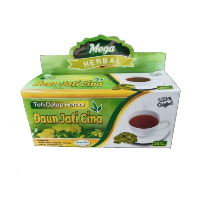 

Teh Celup Jati Cina 20 pcs - Pelangsing Hebal Daun Jati Cina Alami