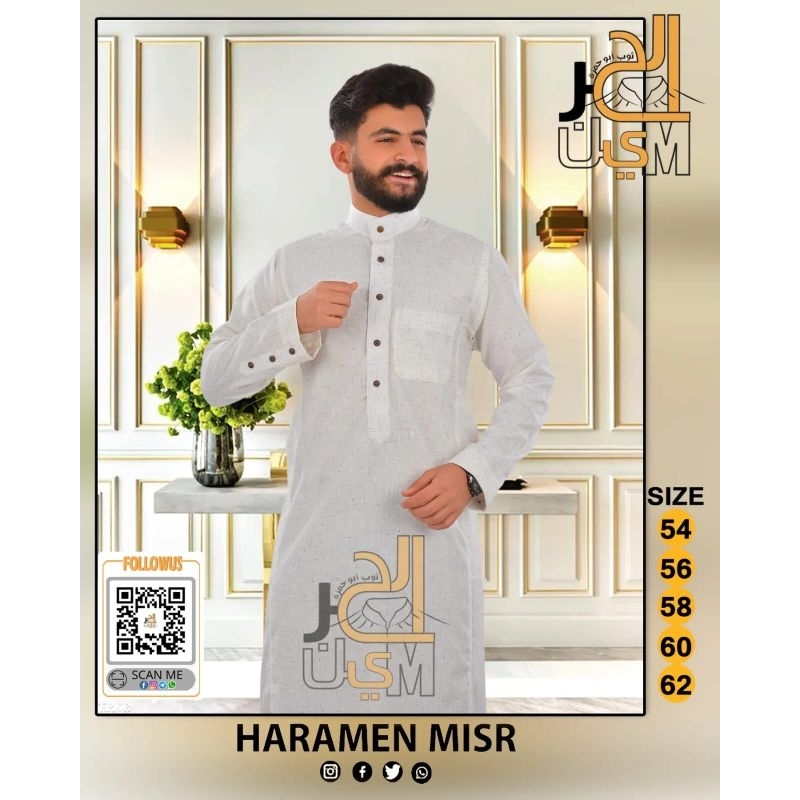 JUBAH MOTIF POLOS JUBAH AL HARAMAIN JUBAH TEKSTURE JUBAH KANCING JUBAH ELEGAN JUBAH PREMIUM TERLARIS