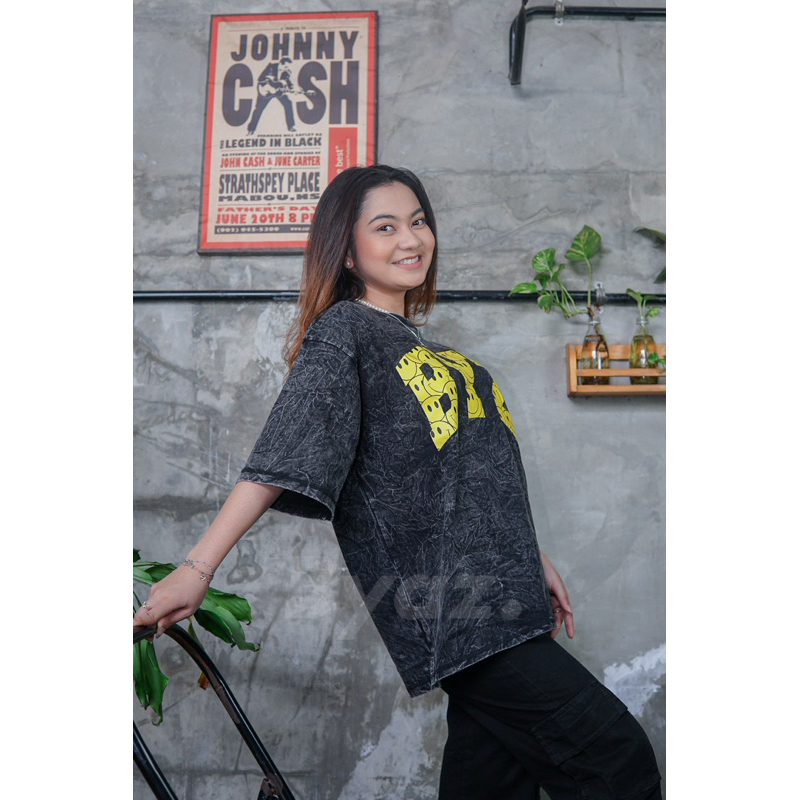 [OVERSIZE] T Shirt BYAZ Font Smile