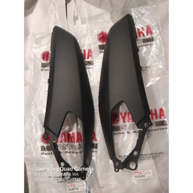 BODY BELAKANG KANAN KIRI NMAX 2015-2019 HITAM DOFF ORIGINAL