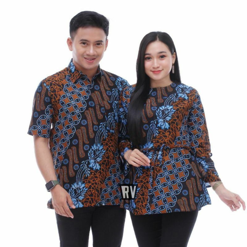 COUPLE HEM BLUS TRANDING INTERNATIONAL BATIK COUPLE TERLARIS