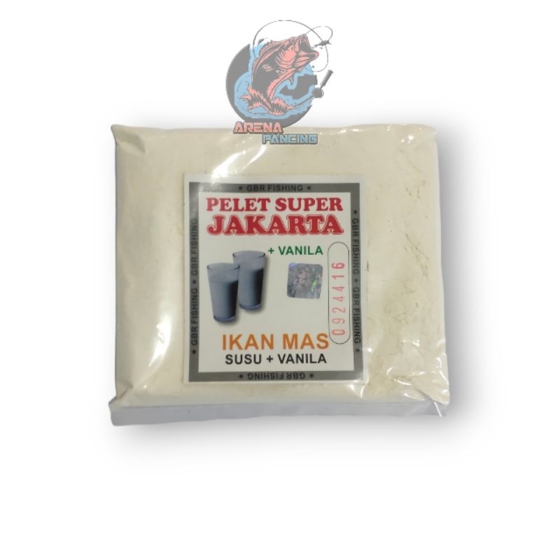 Umpan Pancing Pelet Super Jakarta Aroma Susu + Vanilla