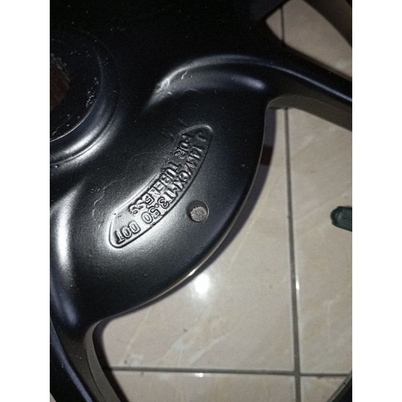 VEL RACING DEPAN BELAKANG YAMAHA AEROX LAMA PNP LEXXI 14 250 /14 350 ORI