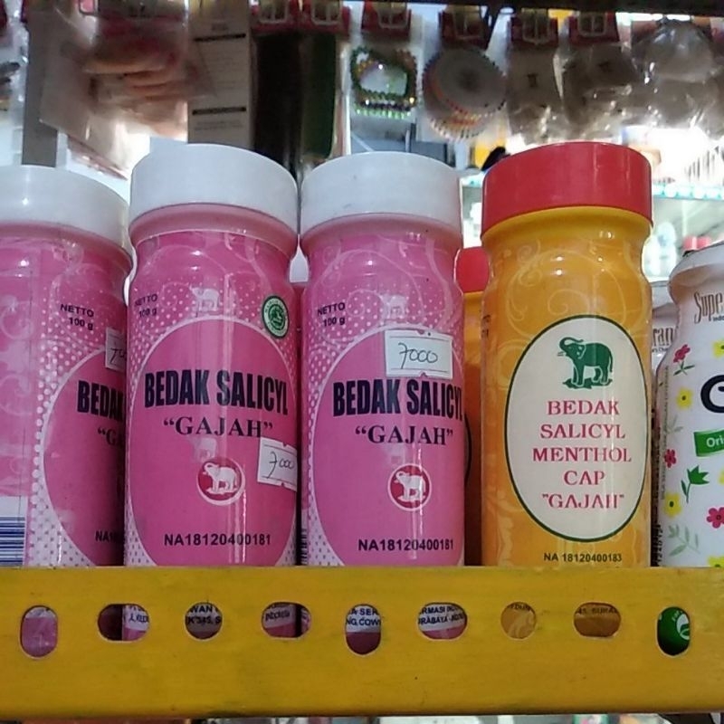 BEDAK SALICYL CAP GAJAH / BEDAK GATAL / SALICYL MENTHOL