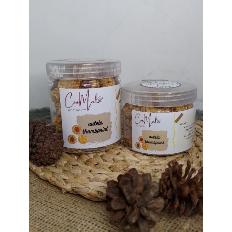 

promo KUE LEBARAN | NUTELA TUMBPRINT by CooMaLa