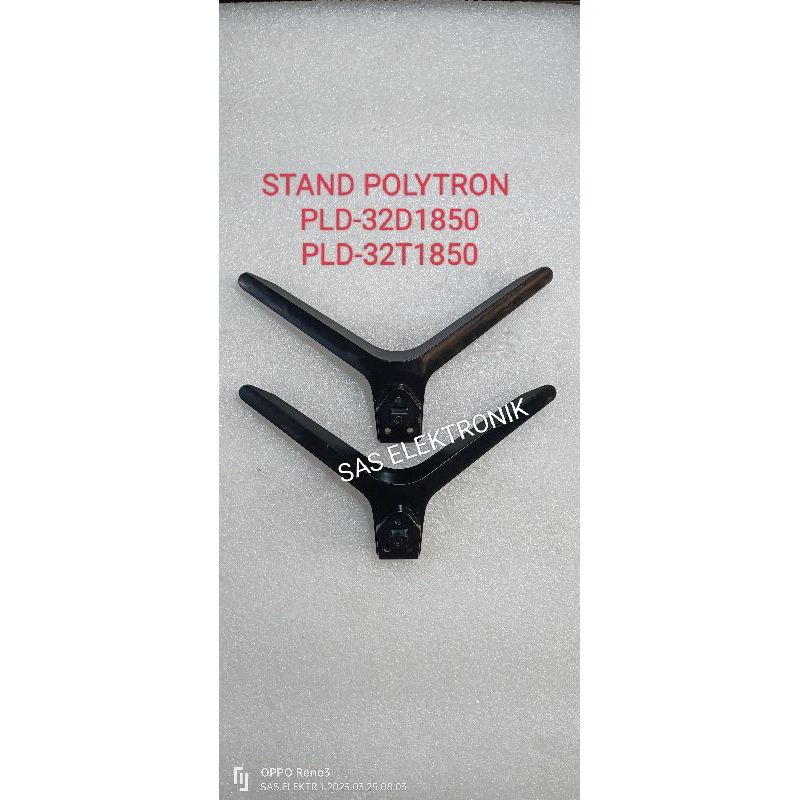 STAND KAKI PEDESTAL DUDUKAN TV LED POLYTRON 24-32 INCH PLD32D1850 PLD32T1850 PLD-32D1850 PLD-32T1850
