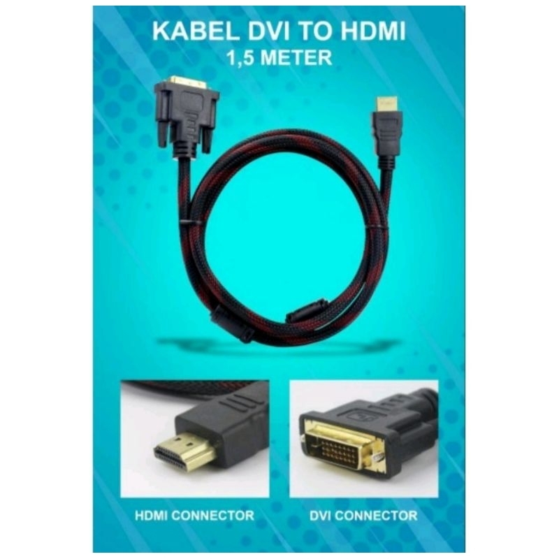 KABEL DATA DVI HDMI TO HDMI 1,5 METER