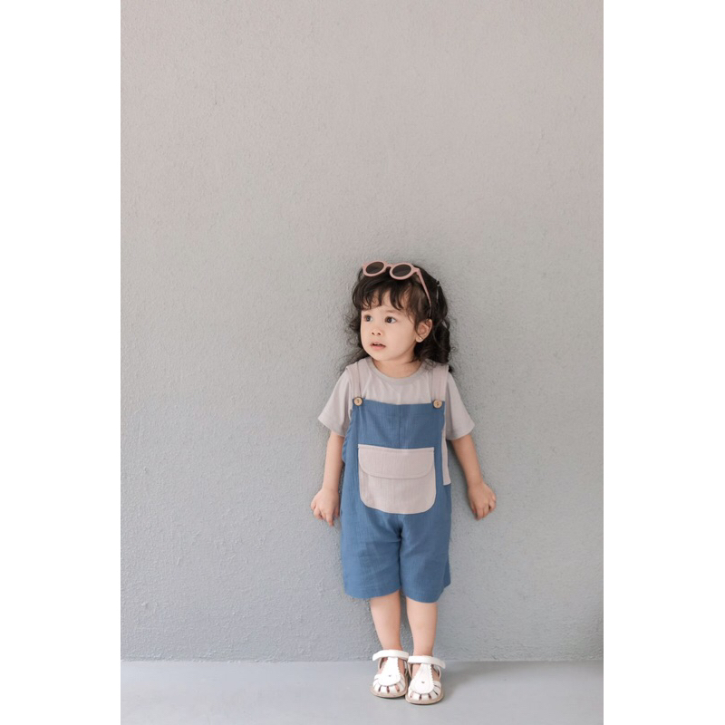 RACHIDKIDS / OVERALL SET ANAK / GAMMI OVERALL SET