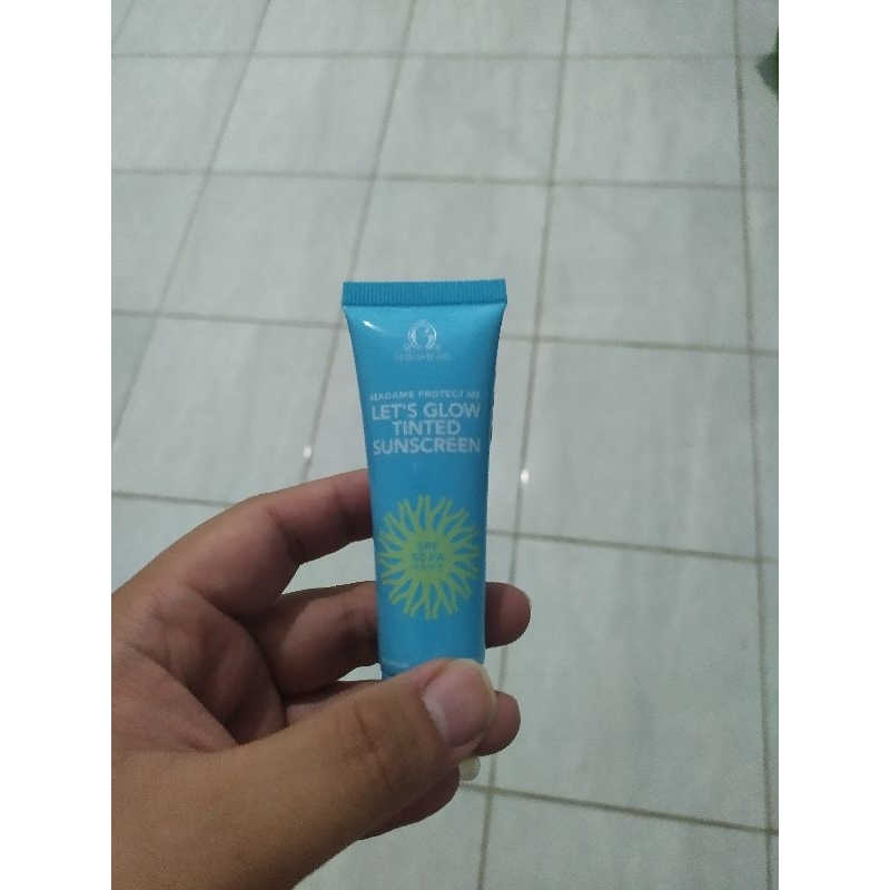 Madame Protect Me Lets Glow Tinted Sunscreen Spf 50 Pa+ - 03 Deep 35ml