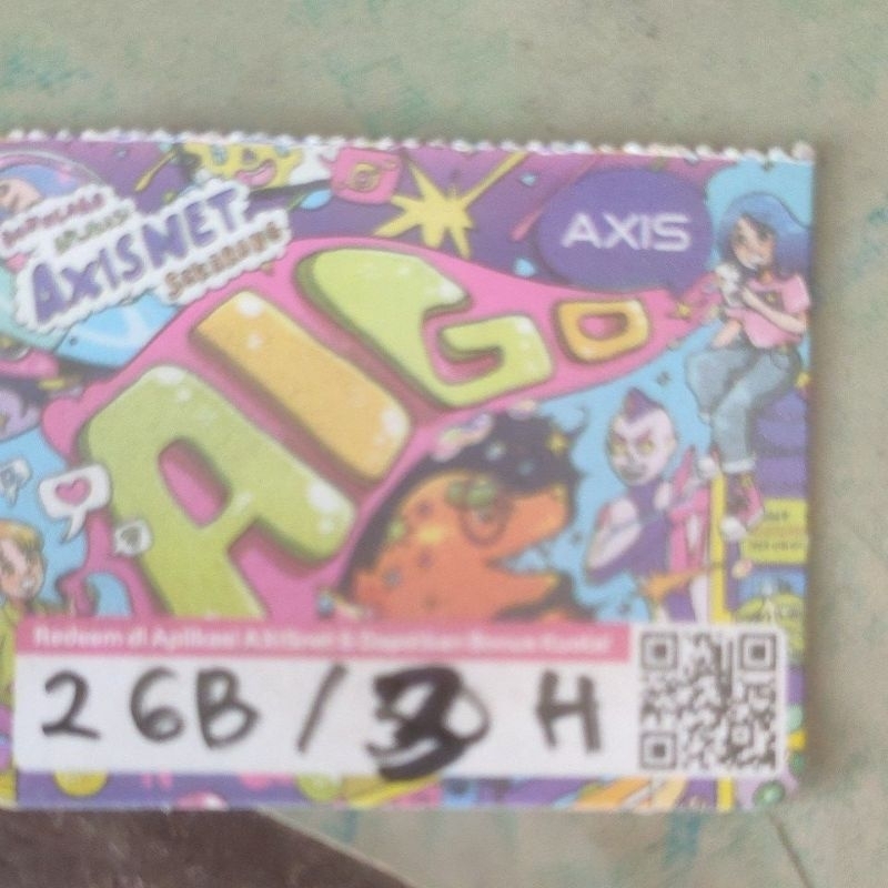 Vocher Axis 2 GB 3 hari