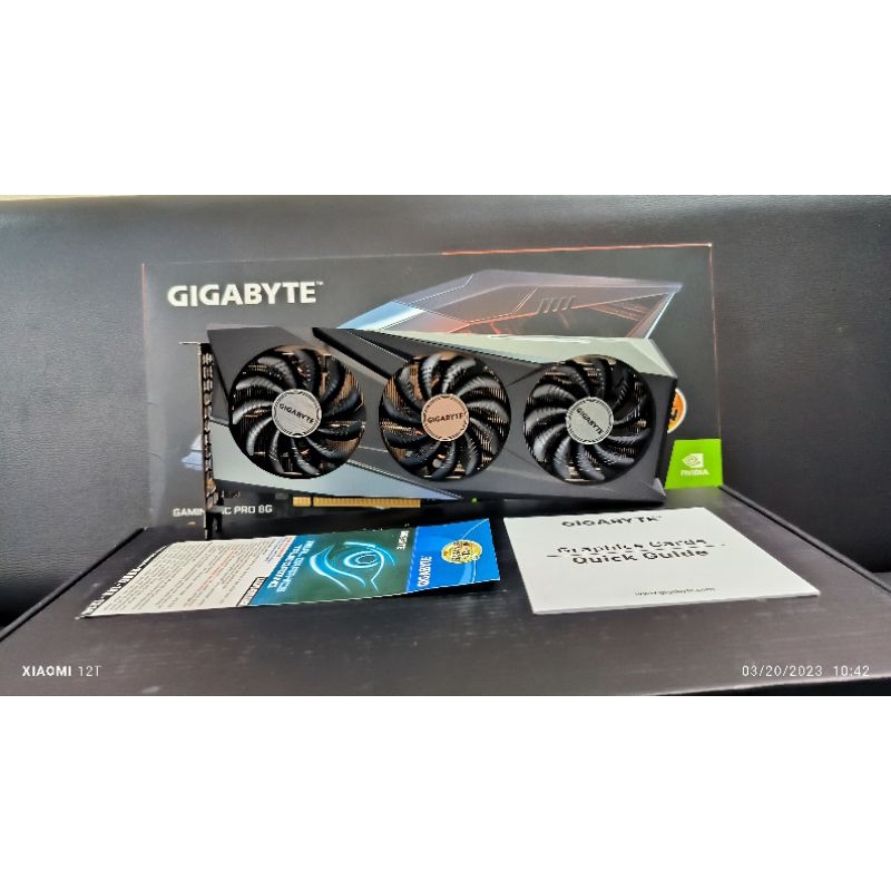 VGA GIGABYTE RTX 3060 TI GAMING OC RMA