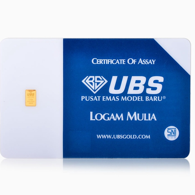 0.1 Gram UBS terbaru CX