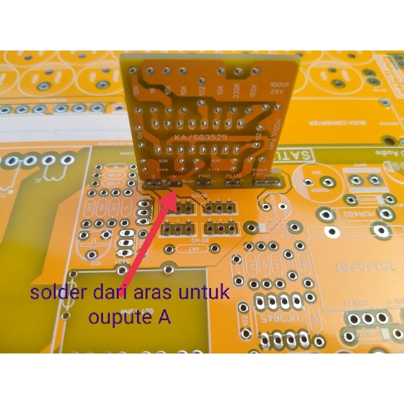 pcb smps fullbridge pfc 5000watt + modul