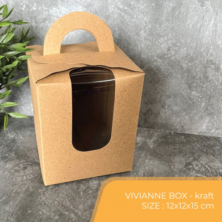 

Box 12x12x15 Hampers Nastar Gable Box Packaging Hampers Lebaran Idul Fitri Dus Toples Kue 250 gr