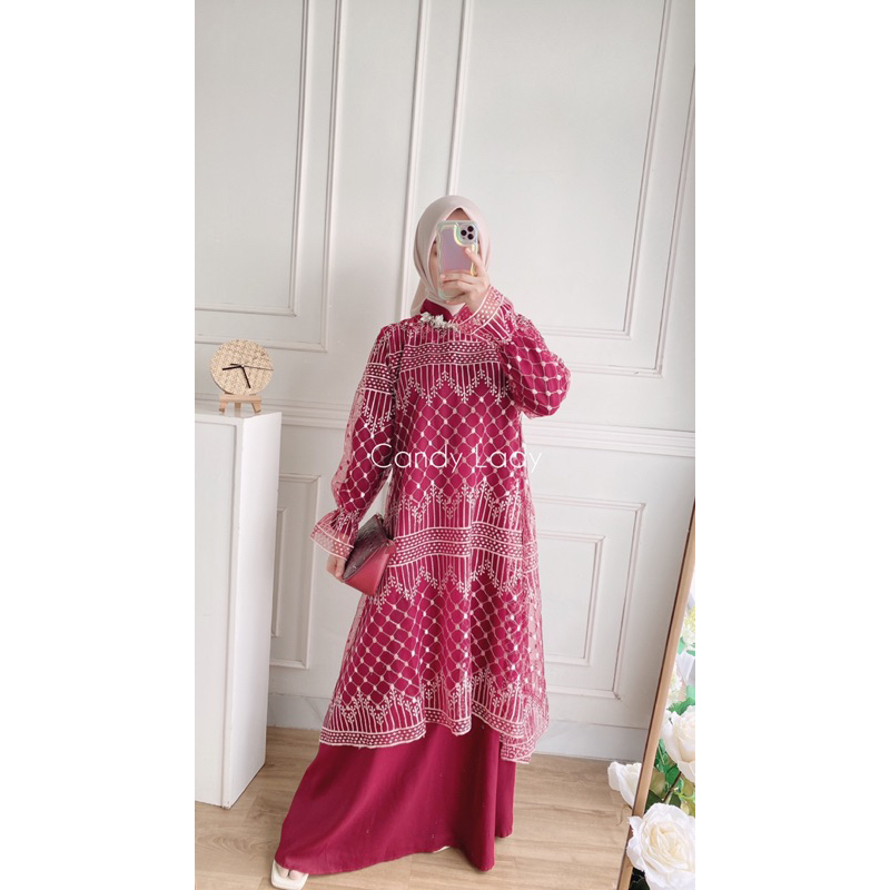 Lovina Brocade Maxi 2In1