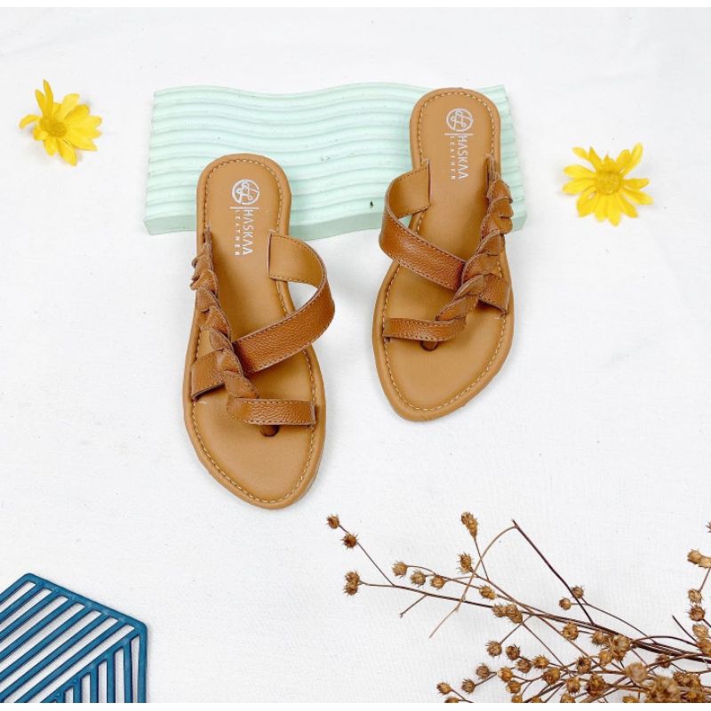 sandal anak perempuan kulit sapi asli