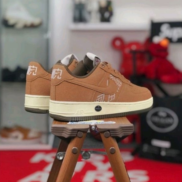 Nike Air Force 1 Low '07 PRM &quot;NAI-KE&quot; Brown