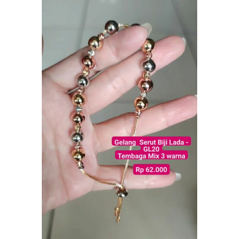 Aksesoris OSD Gelang Biji Lada Olla Shopping Depok