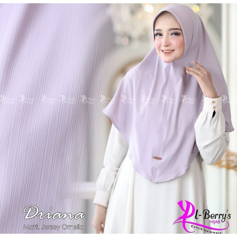 jilbab el berrys driana terbaru murah