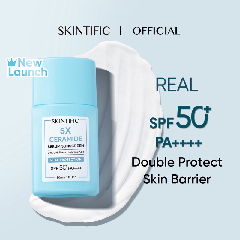 (100% ORIGINAL) SKINTIFIC 5X CERAMIDE SERUM SUNSCREEN