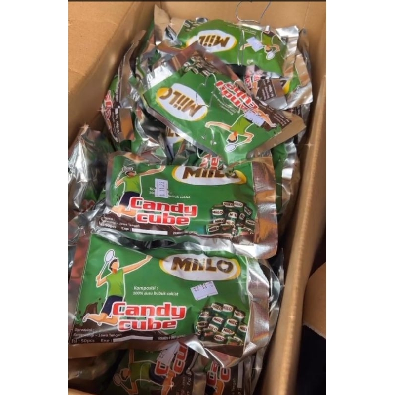 

Milo / millo cube lokal isi 50pcs