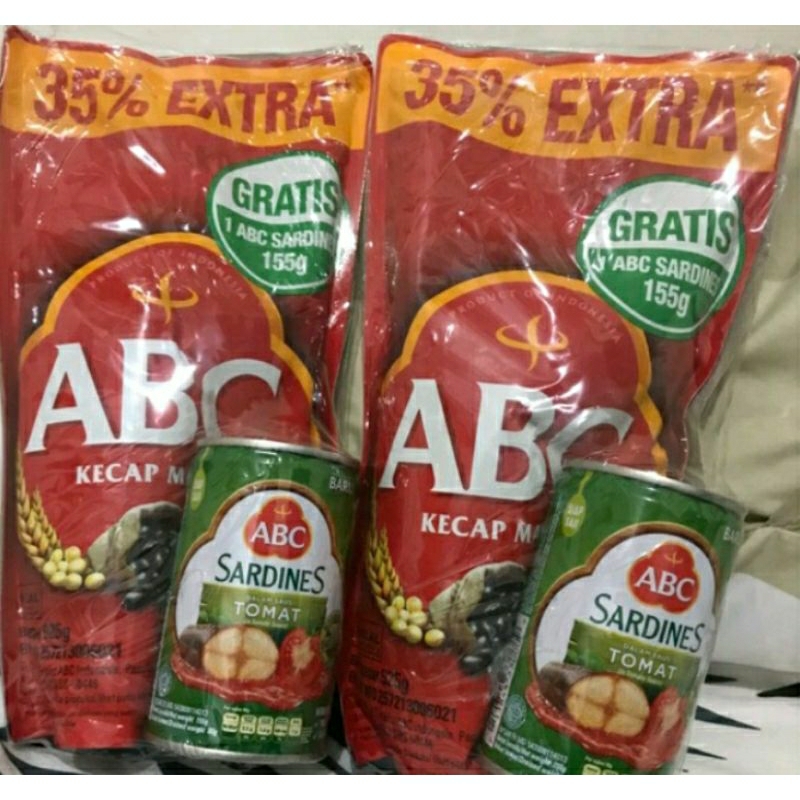 

kecap ABC 925ML Gratis Sarden tomat ABC 155gr