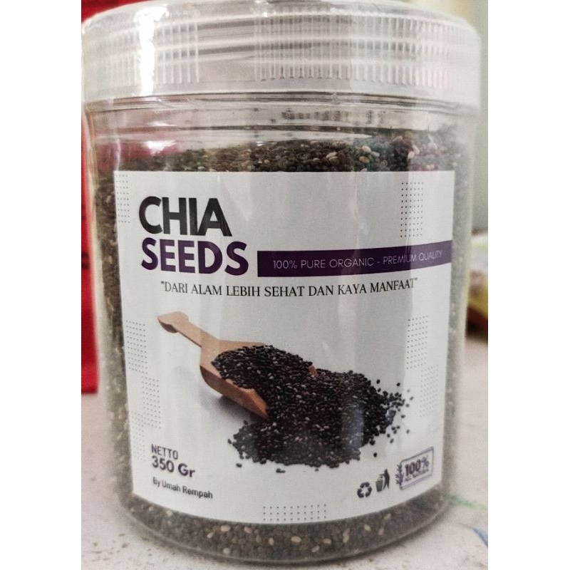 Chia Seed Organik Premium Grade A Nutrisi Untuk Diet Hetbal