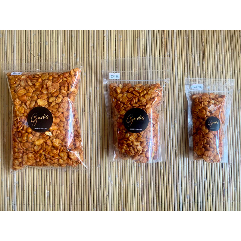 

KACANG KORO ASIN & PEDAS