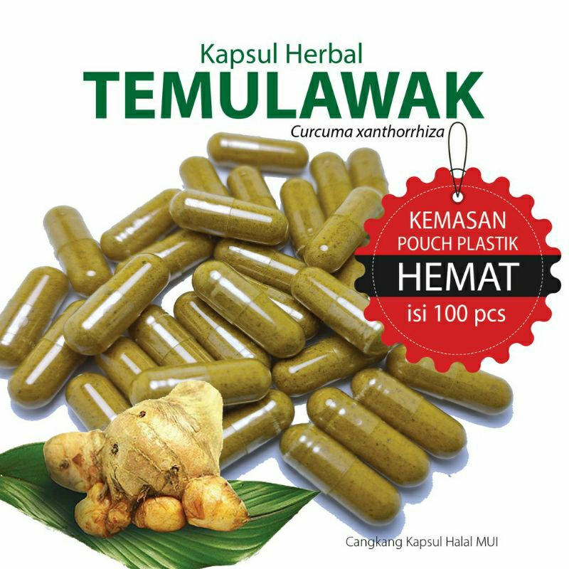 

TEMULAWAK 100 KAPSUL OBAT HERBAL TERBAIK (GRADE A5)