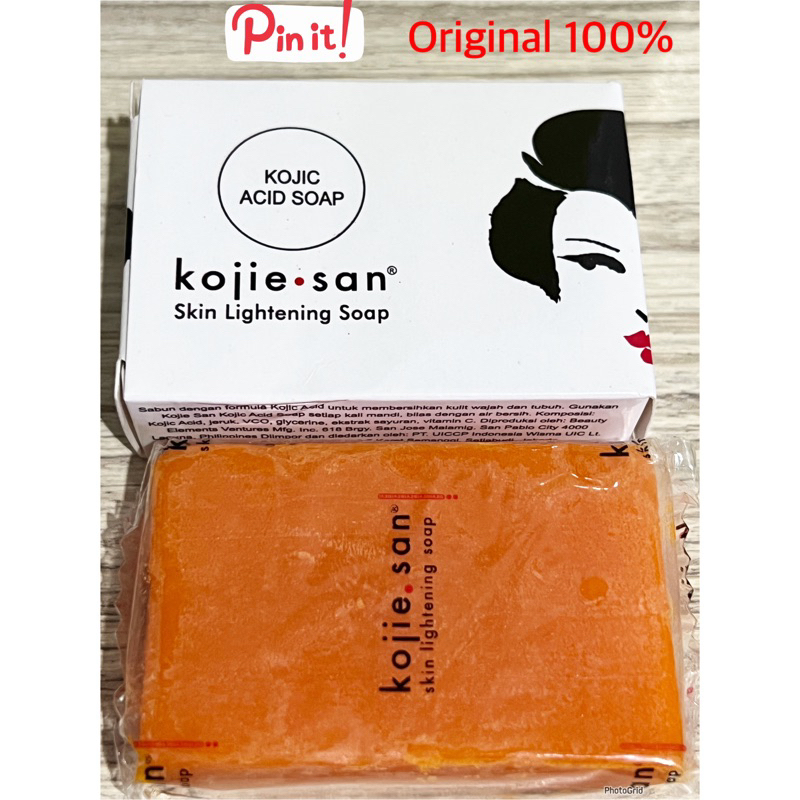 REAL INSTANT TERCEPAT GRATIS ONGKIR JAMIN ORI 1000% {COD Medan Termurah} ORIGINAL 100% SABUN KOJIESAN ACID SOAP- SABUN KOJIE SAN 65gr