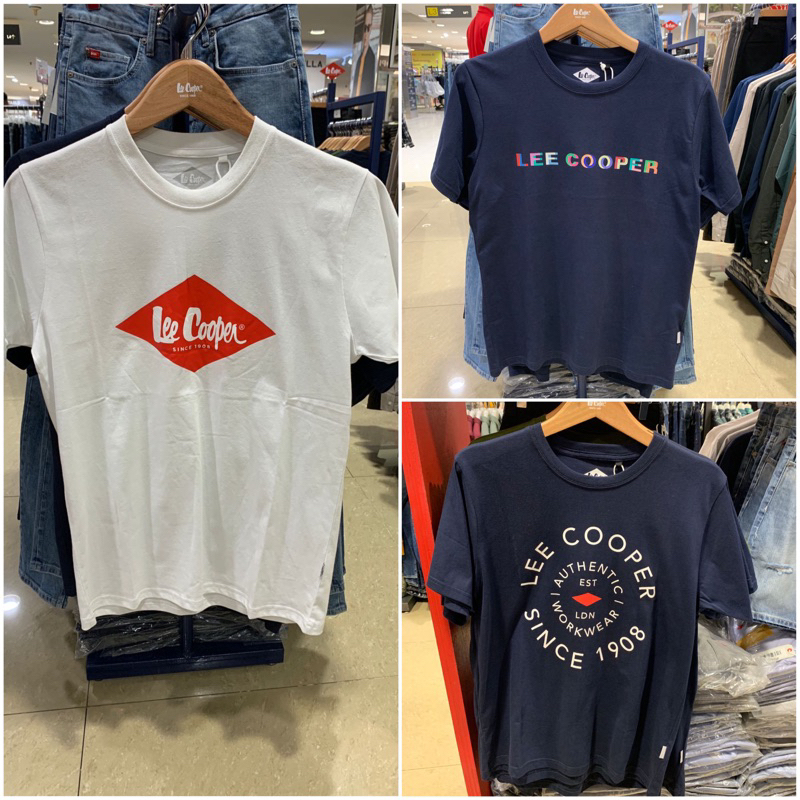 Tshirt/Kaos Pria dewasa brand Lee cooper original(S-XL)