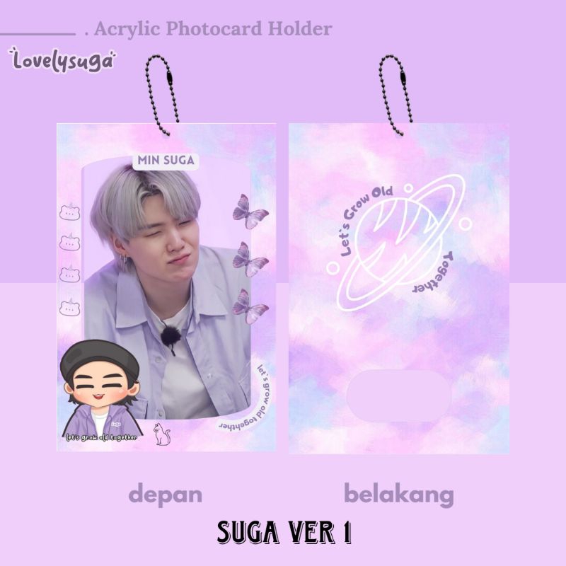 Photocard Holder MinSuga