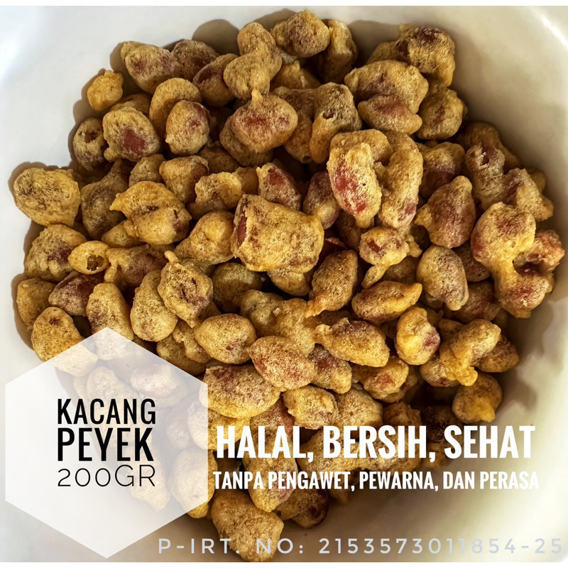 

kacang peyek 200gr/kacang medan/kacang kribo