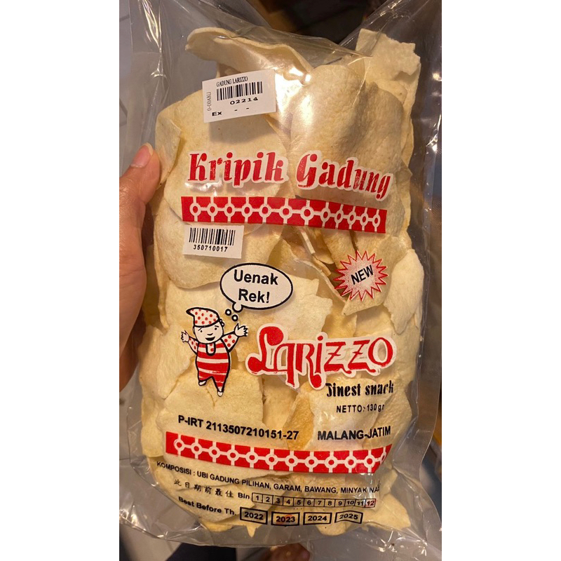 

Kripik/Keripik Gadung “Sarizzo”