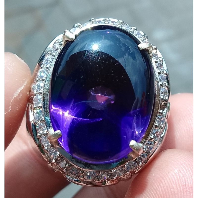 cincin batu kecubung bungur tanjung bintang