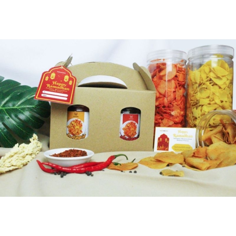 

Warungemil Hampers Moringat - Moringin 100gr (2pcs) - Cimol Kering Renyah