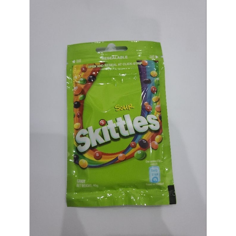 permen rasa buah skittles candy original dan sour - ECER