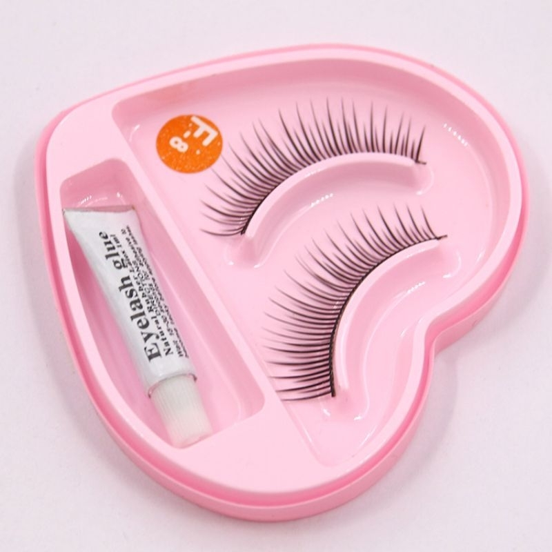 Bulu Mata Palsu Eyelash Eyelashes Bonjour Gratis Lem Bulumata