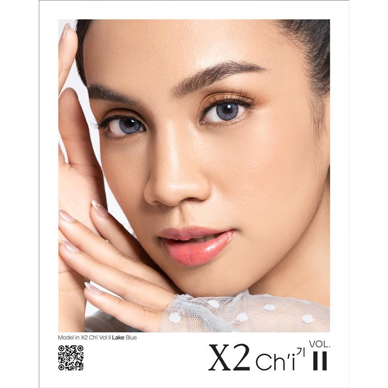 X2 Chi Vol II Softlens Silicone Hydrogel with Hydroloc Tech Premium Contact Lens