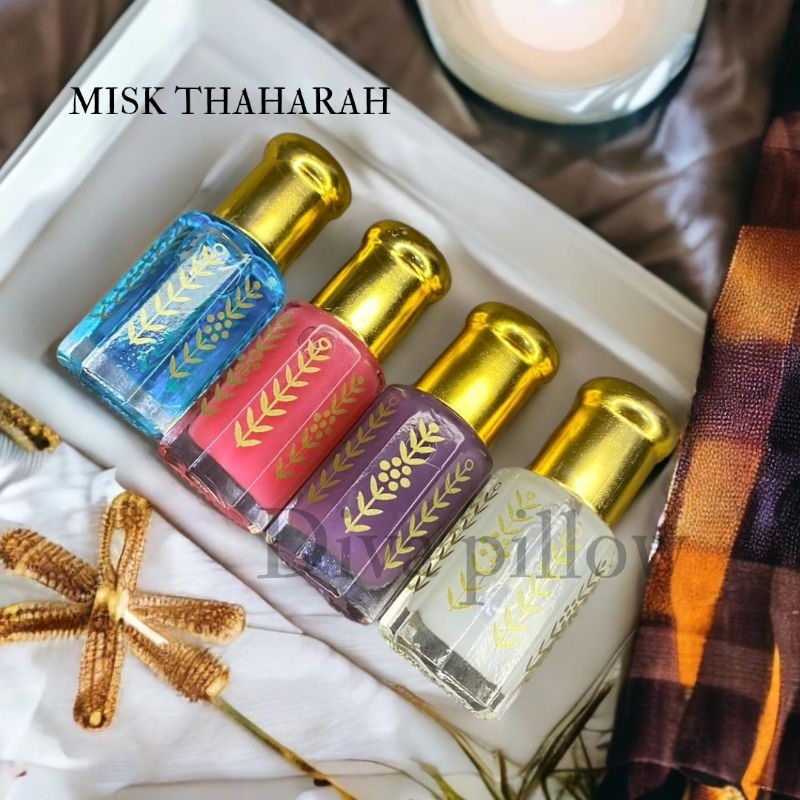 MISK TAHARA ORIGINAL 3ML / 6ML, MUSK THAHARA PARFUM WANITA KHAS SAUDIA