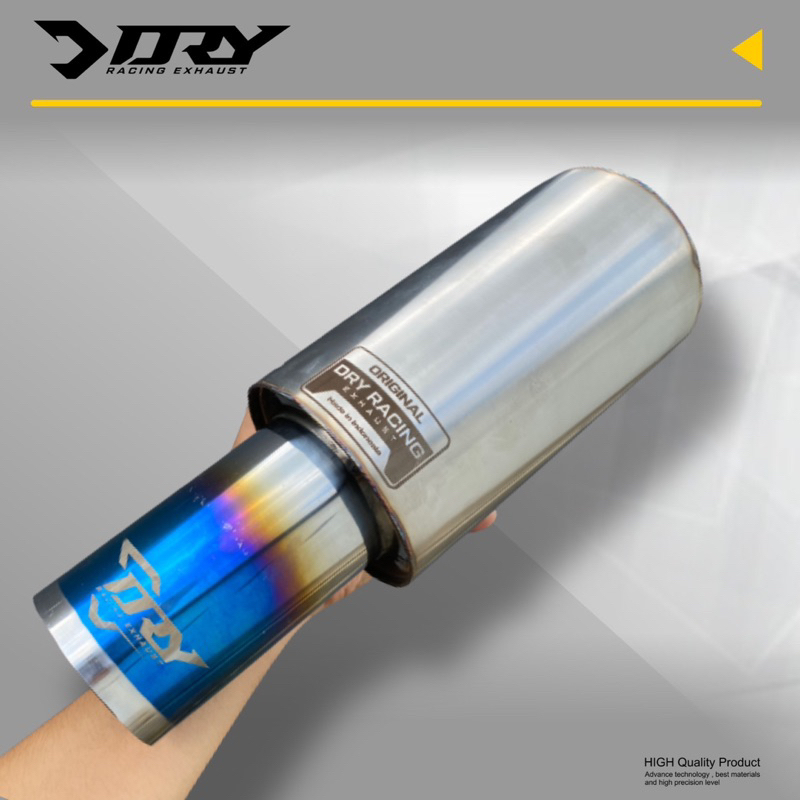 Knalpot Mobil Racing DRY racing Exhaust type X4 (SUARA ADEM &amp; KERING)