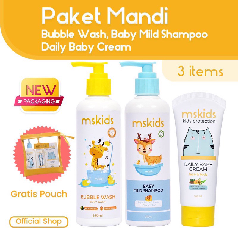 PAKET MS GLOW KIDS ORIGINAL KEMASAN TERBARU