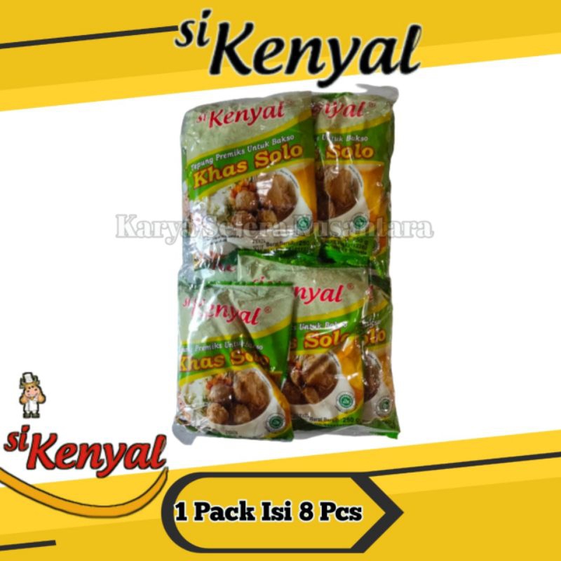 

Si Kenyal Adonan Bakso Rasa Khas Solo 250 Gram 1 Pack